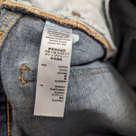 Gap Womens Dark Blue Denim Jean Shorts 12/31" - Picture 8 of 8